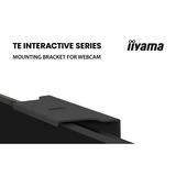 iiyama Prolite TE8613A-B2AG 85.6" 4K Ultra HD Public Display Zwart, HDMI, DisplayPort, Audio, LAN, USB, WiFi-6E, Bluetooth 5.0, Android, Touch