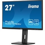 iiyama Prolite XUB2797QSU-B1 27" monitor Zwart, 100Hz, HDMI, DisplayPort, USB, Audio, Adaptive Sync