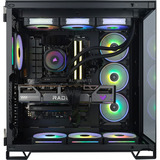 ALTERNATE Pure iCUE Powered by ASUS R7-9070XT gaming pc Ryzen 7 9800X3D | RX 9070 XT | 32 GB | 2 TB SSD