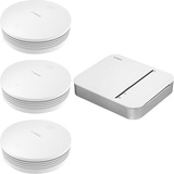 Bosch Smart Home Controller + 3x Rookmelder II set Wit