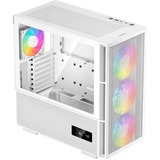 DeepCool CH560 Digital midi tower behuizing Wit | 1x USB-A | 1x USB-C | RGB | Window