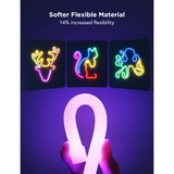 Govee Neon Rope Light 2 led strip Wit, 3 meter, 2,4GHz wifi + Bluetooth