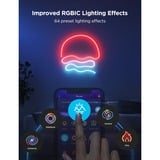 Govee Neon Rope Light 2 led strip Wit, 3 meter, 2,4GHz wifi + Bluetooth