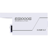 Lian Li EDGE GOLD modulaire 1000 watt voeding  Wit, 1x 12V-2x6, 4x PCIe, 4x USB-header hub