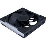 Lian Li UNI FAN TL140 LCD Reverse Blade Wireless Single Pack case fan Zwart, 4-pin PWM + 1x 9-pin USB