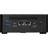 MSI Cubi NUC 1MG-001EU pc-systeem Zwart | Core 7 150U | Intel Graphics | 16 GB | 1 TB SSD | EPEAT Silver Registered