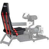 Next Level Racing Flight Simulator Seat Only racingsimulator Zwart/rood