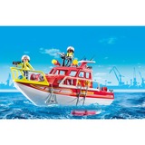 PLAYMOBIL Action Heroes - Brandweerboot Constructiespeelgoed 71598