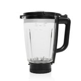 Princess 212094 Blender Solid Pro Roestvrij staal/zwart, 1,75 liter | RVS messenblok 6 messen | auto-clean-functie | onderdelen vaatwasserbestending