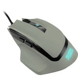 Sharkoon SHARK Force II gaming muis Grijs, 400 - 4200 dpi, Meerkleurige leds