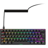 Sharkoon SKILLER SGK50 S4 Gen2 PBT RGB mechanisch gaming toetsenbord Zwart, BE lay-out (AZERTY), Gateron G Pro 3.0 Yellow, 60%, Hot-swappable