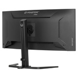 iiyama G-Master Red Eagle GCB3484WQSU-B2 34" Curved UltraWide gaming monitor Zwart, 1x DisplayPort, 2x HDMI, 2x USB-C, 2x USB-A