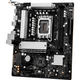 ASRock B860M-X WiFi socket 1851 moederbord Zwart/zilver, RAID, 2.5 Gb-LAN, WLAN, BT, Sound, µATX