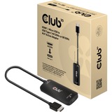 Club 3D HDMI + Micro-USB naar USB-C adapter Zwart