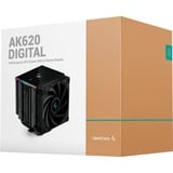 DeepCool AK620 DIGITAL RGB CPU-koeler Zwart