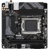GIGABYTE B650I AX socket AM5 moederbord Zwart/grijs, RAID, 2.5 Gb-LAN, WLAN, BT, Sound, Mini-ITX
