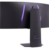 LG UltraGear OLED 34GS95QE-B 33.9" Curved UltraWide gaming monitor Zwart/paars, 2x HDMI, 1x DisplayPort, 2x USB-A, USB-B, 240 Hz