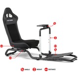 Next Level Racing Victory racingsimulator Zwart