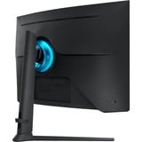 Samsung Odyssey G6 G65B 32" gaming monitor Zwart, 2x HDMI, DisplayPort, 2x USB-A, RJ-45, 240 Hz