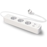 TP-Link Tapo P300 3-voudige smart wifi stekkerdoos Wit, 3x stekker, 2x USB-A, 1x USB-C, Wifi, Bluetooth 4.2