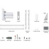 Vogels COMFORT TVM 3645 Draaibare tv-beugel wandmontage  Wit, 40-77"