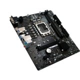 Biostar H610MHP socket 1700 moederbord Zwart, Gb-LAN, Sound, µATX