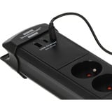 Brennenstuhl Premium-Line 4-voudige stekkerdoos met usb Zwart, 4x stekker, 2x USB-C, 1x USB-A