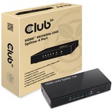 Club 3D HDMI splitter 2.0 UHD Zwart