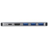 DeLOCK Docking Station voor MacBook Dual HDMI Grijs