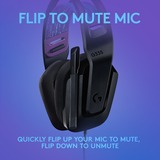 Logitech G335 Wired over-ear gaming headset Zwart, Pc, PlayStation 4, PlayStation 5, Xbox One, Xbox Series X|S, Nintendo Switch