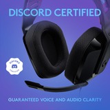 Logitech G335 Wired over-ear gaming headset Zwart, Pc, PlayStation 4, PlayStation 5, Xbox One, Xbox Series X|S, Nintendo Switch