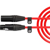 Rode Microphones XLR-3 kabel Rood, 3 meter