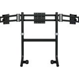 Trak Racer Geïntegreerde drievoudige monitorstandaard voor TR8 Pro Zwart