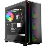 be quiet! Light Wings LX 140mm PWM Triple Pack case fan Zwart, 4-pin PWM, RGB