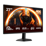 AOC 27G50F 27" gaming monitor Zwart, 1x DisplayPort, 1x HDMI, 180 Hz