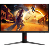 AOC U32G4U 31.5" 4K UHD gaming monitor Zwart, 2x HDMI, 1x DisplayPort, USB-A, USB-B, 160 Hz