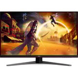 AOC U32G4U 31.5" 4K UHD gaming monitor Zwart, 2x HDMI, 1x DisplayPort, USB-A, USB-B, 160 Hz