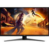 AOC U32G4U 31.5" 4K Ultra HD gaming monitor Zwart, 1x DisplayPort, 2x HDMI, 4x USB-A, 160 Hz / 360 Hz