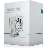 DeepCool AK400 cpu-koeler Wit, 4-pins PWM fan-connector