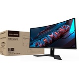 GIGABYTE G34WQCP 34" UltraWide gaming monitor 180 Hz, HDMI, DisplayPort, Audio, AMD FreeSync