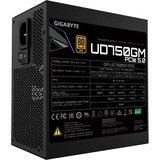 GIGABYTE GP-UD750GM PG5 750W voeding  Zwart, 1x 12VHPWR, 4x PCIe, Kabel-Management