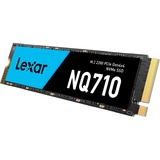 Lexar NQ710, 1 TB SSD Zwart/blauw, PCIe 4.0 x4, NVMe 1.4, M.2 2280