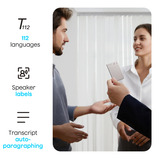 Plaud Note dicteerapparaat Zilver, 64 GB, Bluetooth (BLE 5.2), Wi-Fi (2.4GHz)