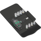 Wera Kraftform Kompakt 400 RA Set 2, 9‑delige dopsleutel Zwart/groen