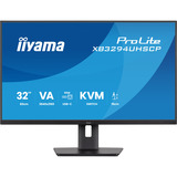 iiyama ProLite XB3294UHSCP-B1 31.5" 4K UHD gaming monitor Zwart, HDMI, DisplayPort, USB-C, Audio