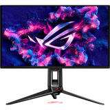 ASUS ROG Swift QD-OLED PG27UCDM 26.5" 4K Ultra HD gaming monitor Zwart, 1x DisplayPort, 2x HDMI, 1x USB-C, 3x USB-A, 240 Hz