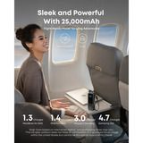 Anker Laptop Power Bank 165W powerbank Grijs, 25.000mAh