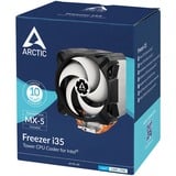 Arctic Freezer i35 cpu-koeler Zwart/wit, 4-pin PWM fan-connector