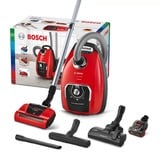 Bosch BGB8PET1 ProAnimal Stofzuiger met zak  Rood