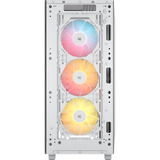 Corsair 3200D RS ARGB White midi tower behuizing Wit | 1x USB-A | 1x USB-C | RGB | Tempered Glass
